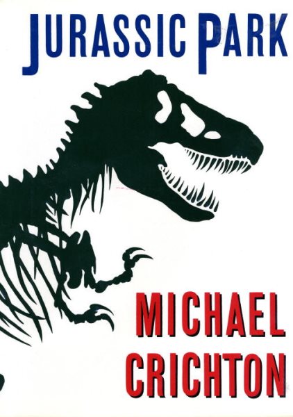 Jurassic Park book cover