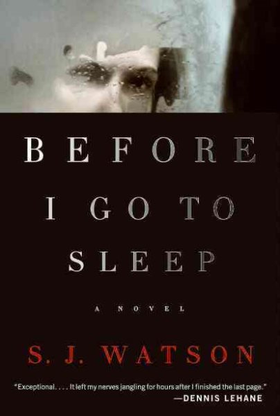 Before I Go to Sleep book cover