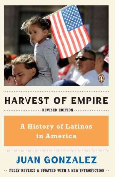 Image of young girl on man's shoulders carrying an American flag--book cover