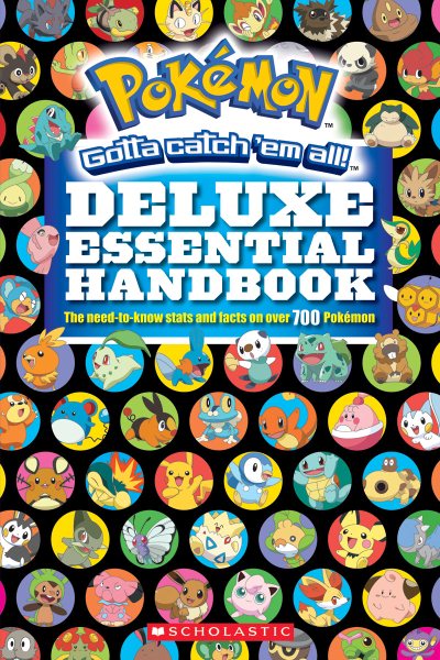 Pokemon Deluxe Essential Handbook book cover